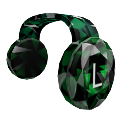 green headphones Roblox decal