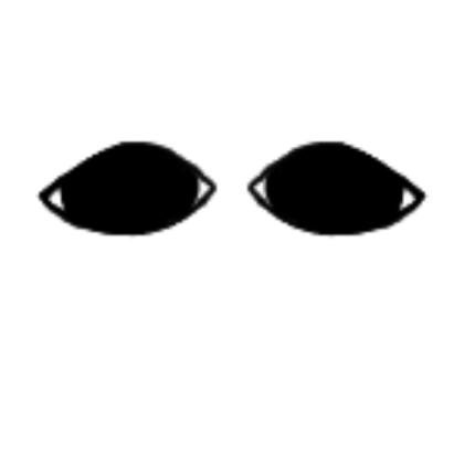 ooooooo scary eyes Roblox decal