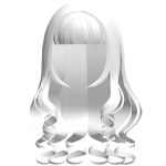 ♡ :  baby curly swirly hair in white