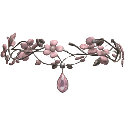 Flower Crown with Pink Diamond Roblox item