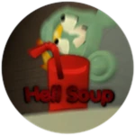 Hell Soup. Roblox badge thumbnail