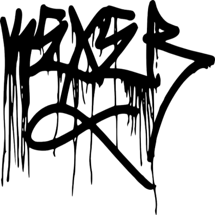 Graffiti Drippy Tag Roblox decal