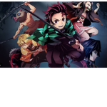 Grupo anime do cosplay