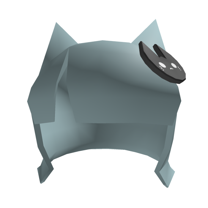 Low Poly Dark Cat Hair