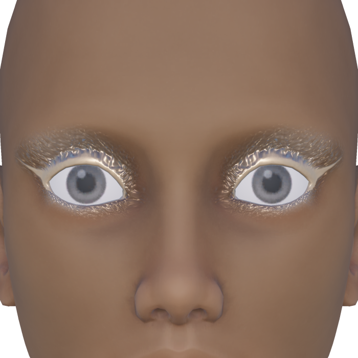 Beige Eye Shadow Liner MakeUp