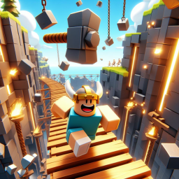 Easy Obby But With Falling Anvils!⚒️  icon