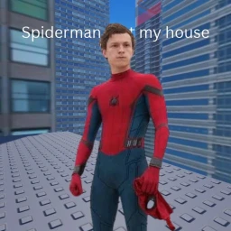 Spiderman is at my house icon