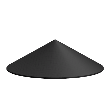 black samurai ronin bamboo hat