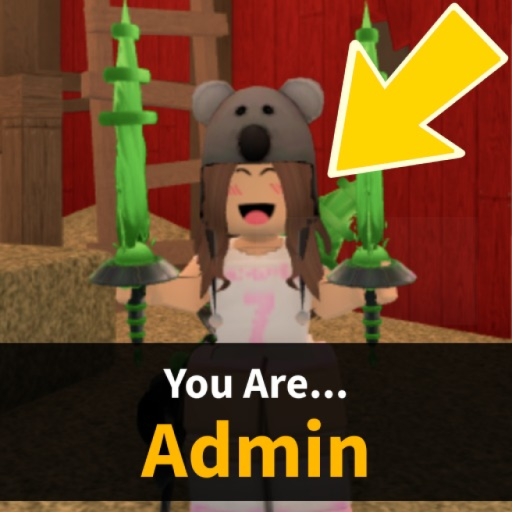 👑 MM2 but you're ADMIN official Roblox game thumbnail