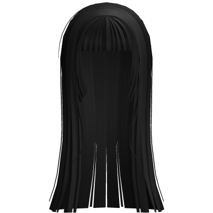 ♡: pretty doll straight long hime in black Roblox item