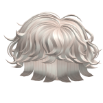 Plat Messy Boy Hair