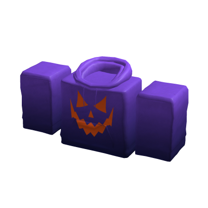 Purple Blue Gradient Halloween Hoodie