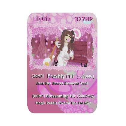 COOL Collectable Card #5 - Lily Gia thumbnail