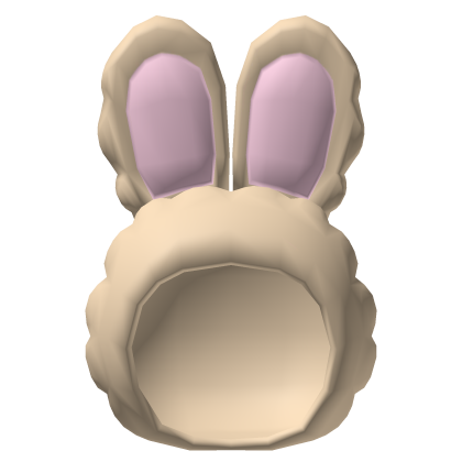 Low Poly Bunny Hood Blonde