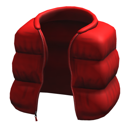 Puffer Vest Red 1.0