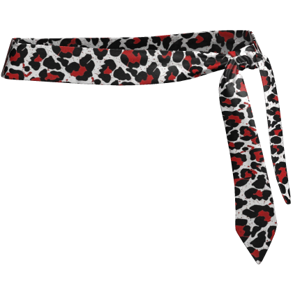 Red Y2k Tie Belt 3.0