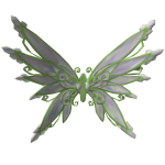 [FREE] Lime Crystal Fairy Wings
