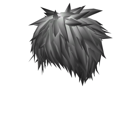 Grey Messy Hair