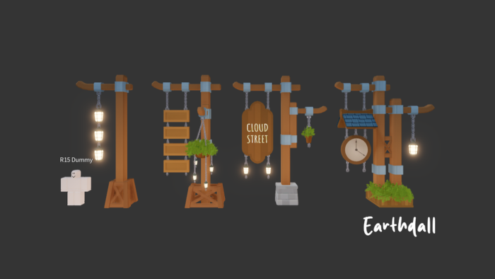 Streetlights & Signages [Silvergarden Village] preview 5