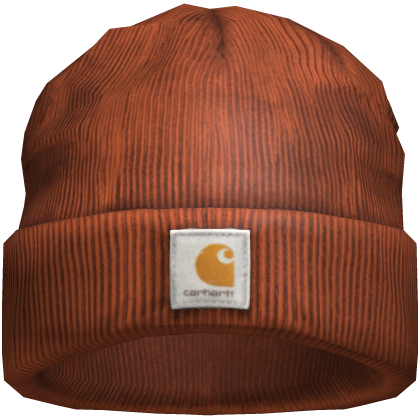 Orange Realistic CHart Beanie
