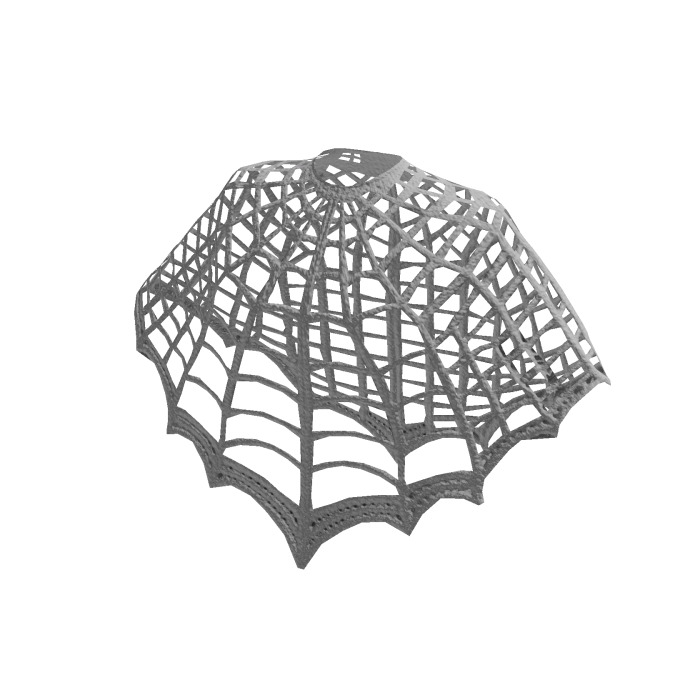 Gothic White Spider Web Halloween Cape