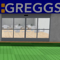 Cart ride into Greggs