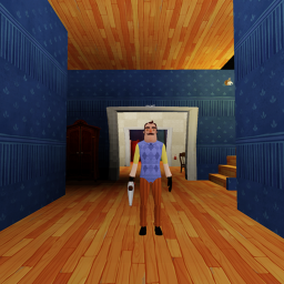 Hello neighbor moves into a city {bendy uptate}