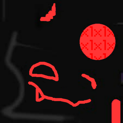 Protogen - Red Roblox decal