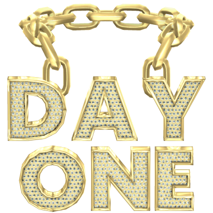 Day One Gold Chain Roblox item