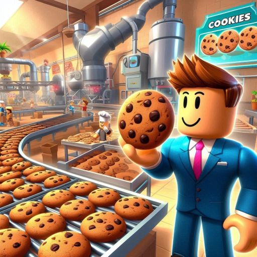 Cookies Factory Tycoon 🍪 official Roblox game thumbnail