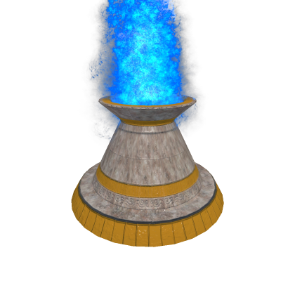 Fire Holder With Fire JFG