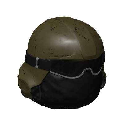 Helldivers SEAF Helmet Grunt (Green) Roblox item