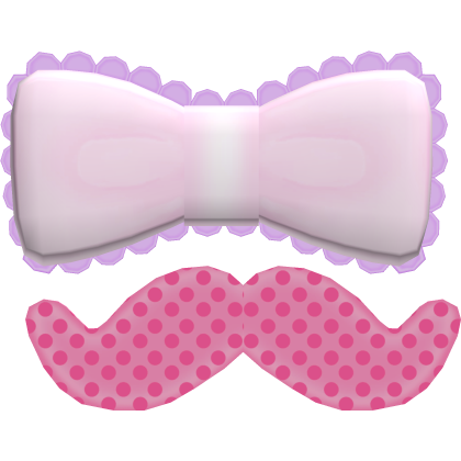 cute tweencore mustache clip