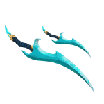 Double Blue Daggers