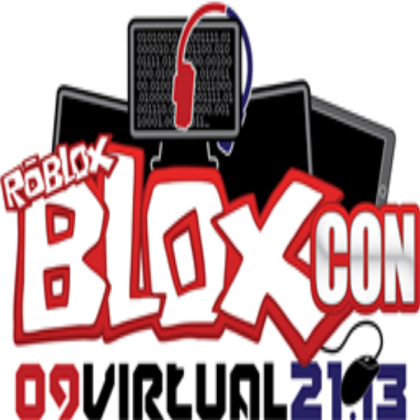Virtual BLOXcon Logo Roblox decal