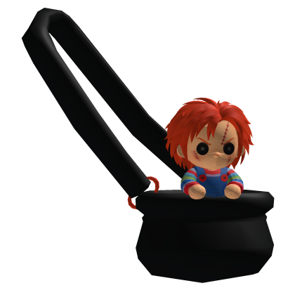 Chucky in bag