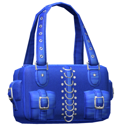 Blue Gothic Buckle Shoulder Bag 3.0