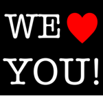 WE HEART YOU