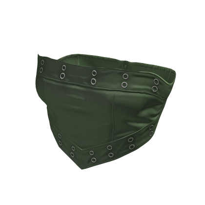 Leather Cropped Top / Green