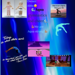 Aqua gymnastics and cheer