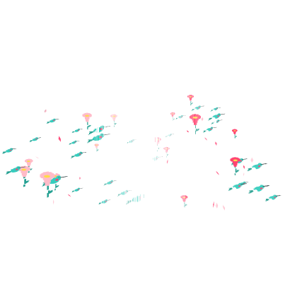 [ANIMATED] Hummingbird Flower Aura 🐦🌸 🌼 🍃🌷