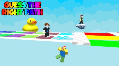 Guess The Right Path Obby