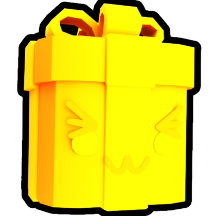 Gold Happy Gift