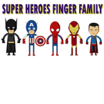 Super Heroes Finger Family