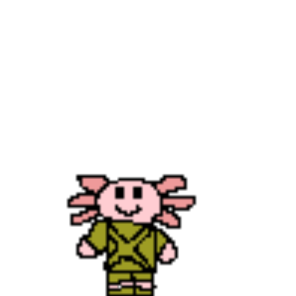 pixel axolotl Roblox decal