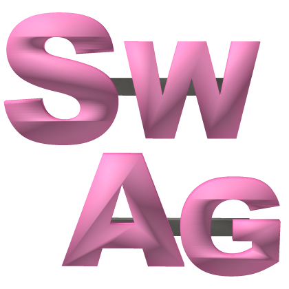 cute alt swag hairclip in hot pink Roblox item