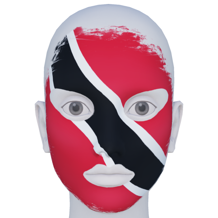 Trinidad and Tobago Facepaint