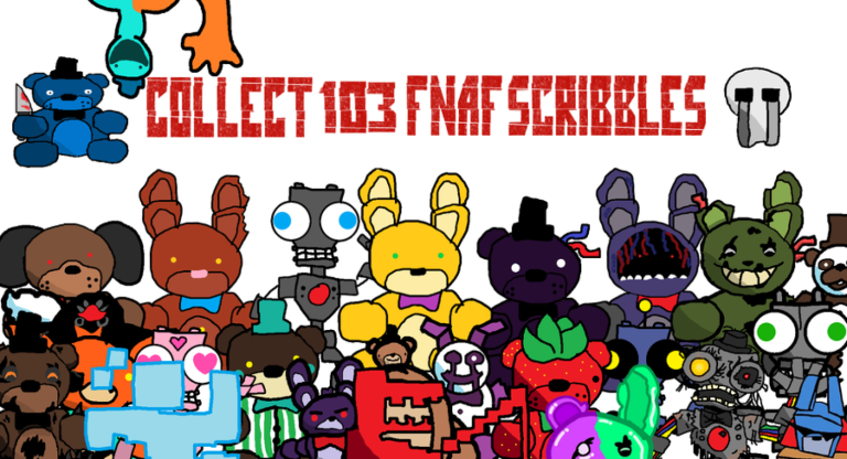 Find The FNAF Scribbles (BETA) screenshot 1