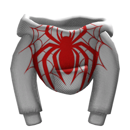 White Spiderman Female Hoodie Roblox item