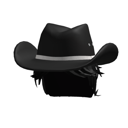 Messy Hair + Cowboy Hat
